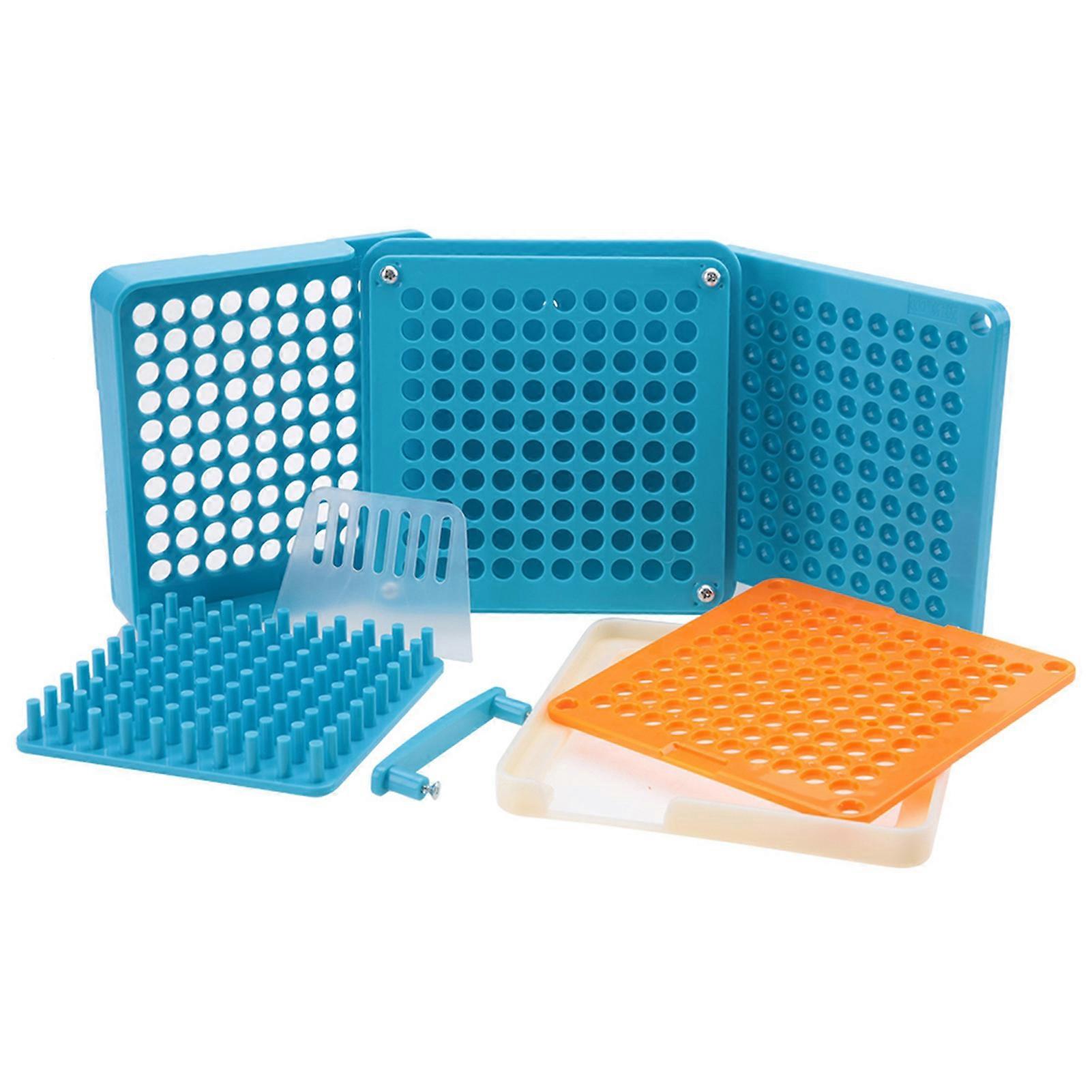 100 Holes Empty Capsule Filling Machine with Powder Spreader Plates (0#)