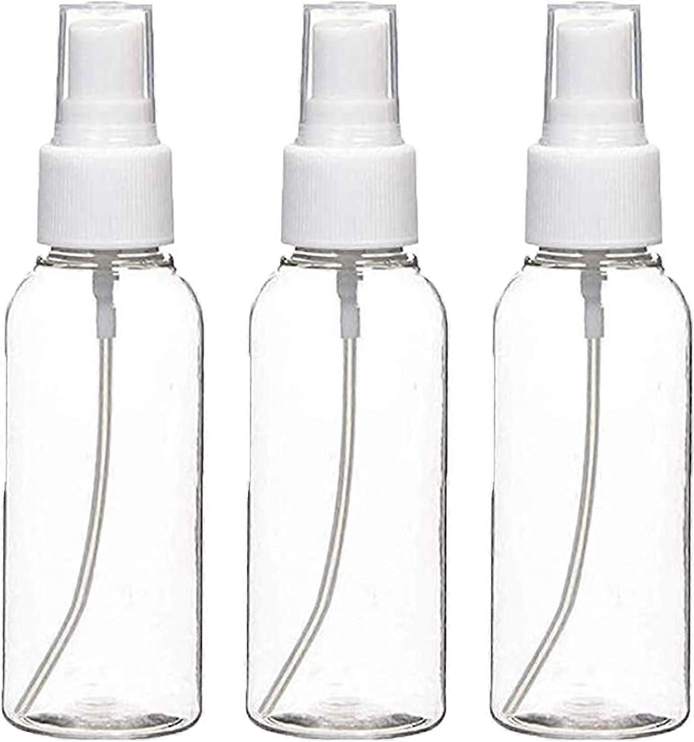 Spray bottles,3 PCS Small Refillable Containers Set Clear Empty Fine Mist Mini Travel Bottle Suit for Travel,Perfume Cosmetic,Make-up,Hair Spray and o