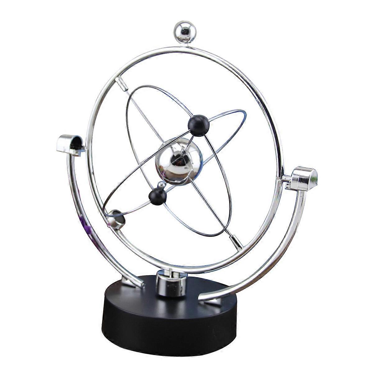 Galaxy Swinger Rocker Celestial Movement Motion Toy Physics Science Gift for Office Home Desktop Display Decoration(Without Battery)