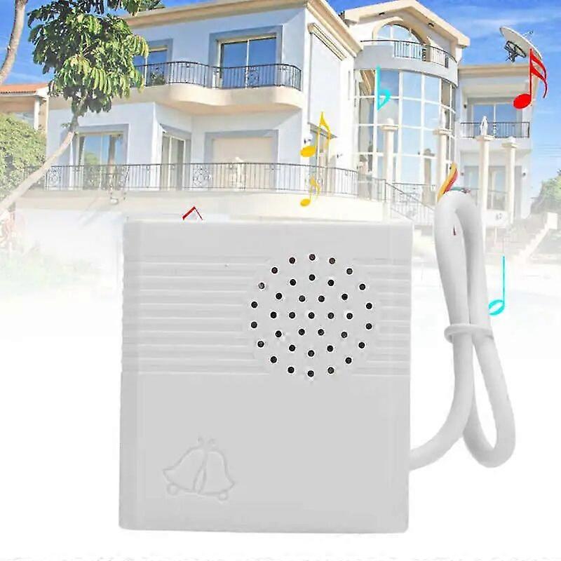 DC 12V Wired Doorbell 4 Core Wire Access Control System with a builtin speaker for Hotel Household Building Loudspeaker DoorBel