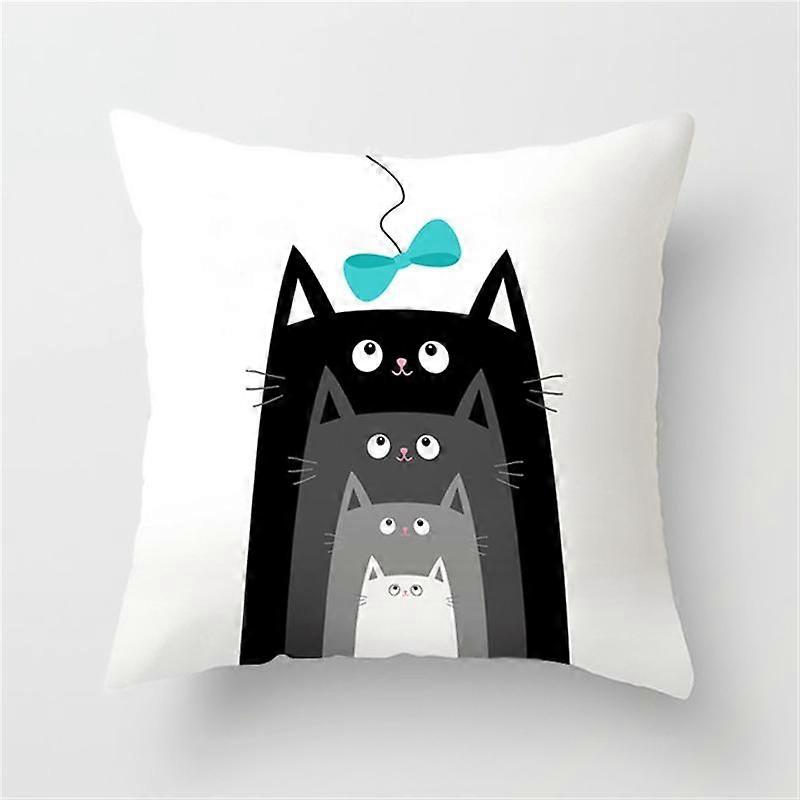 Print Pillowcase Sofa Cushion Cover Design Style -772