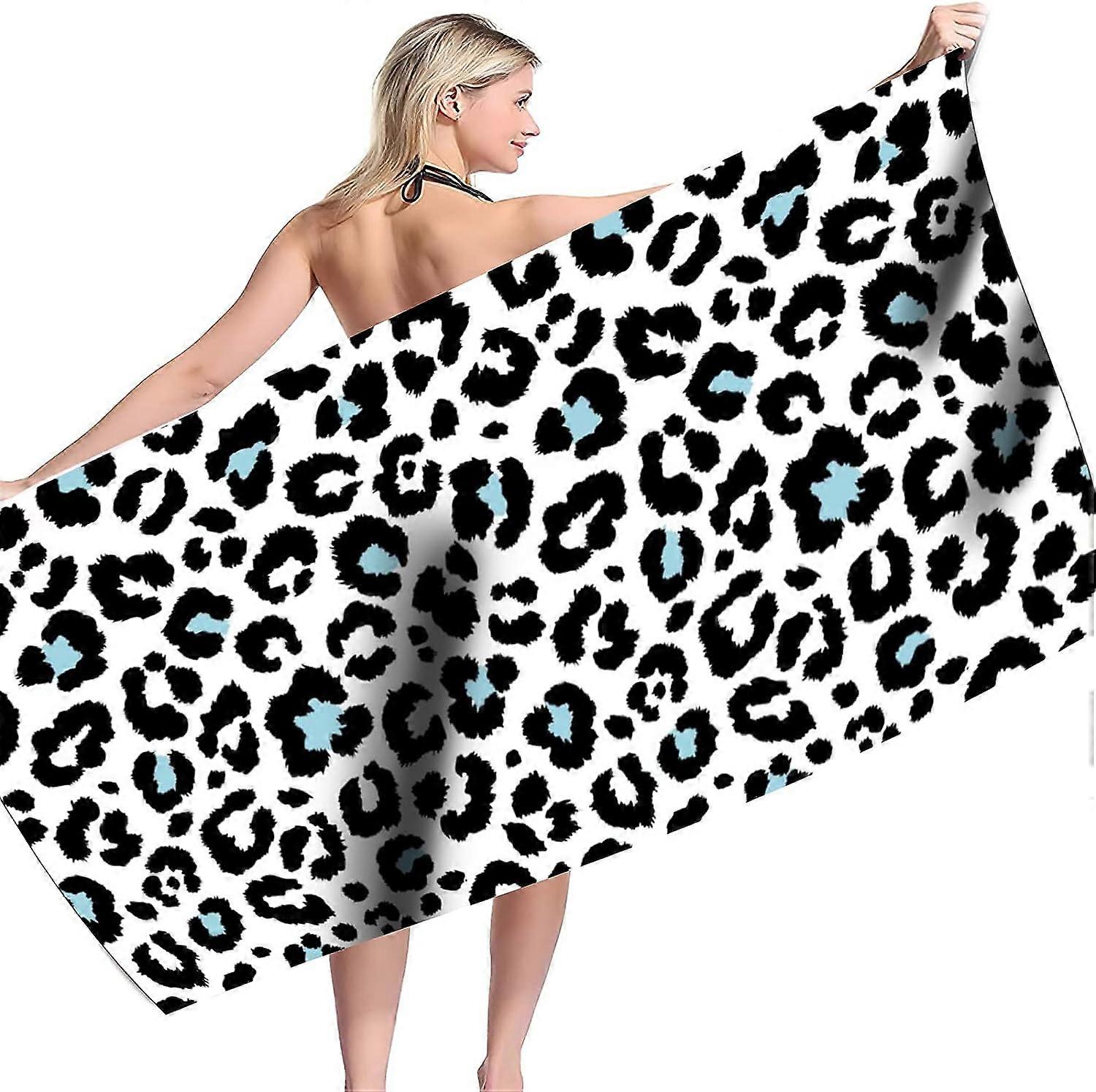 Microfiber Beach Towel - Sand-Free Quick-Drying (160x80cm)