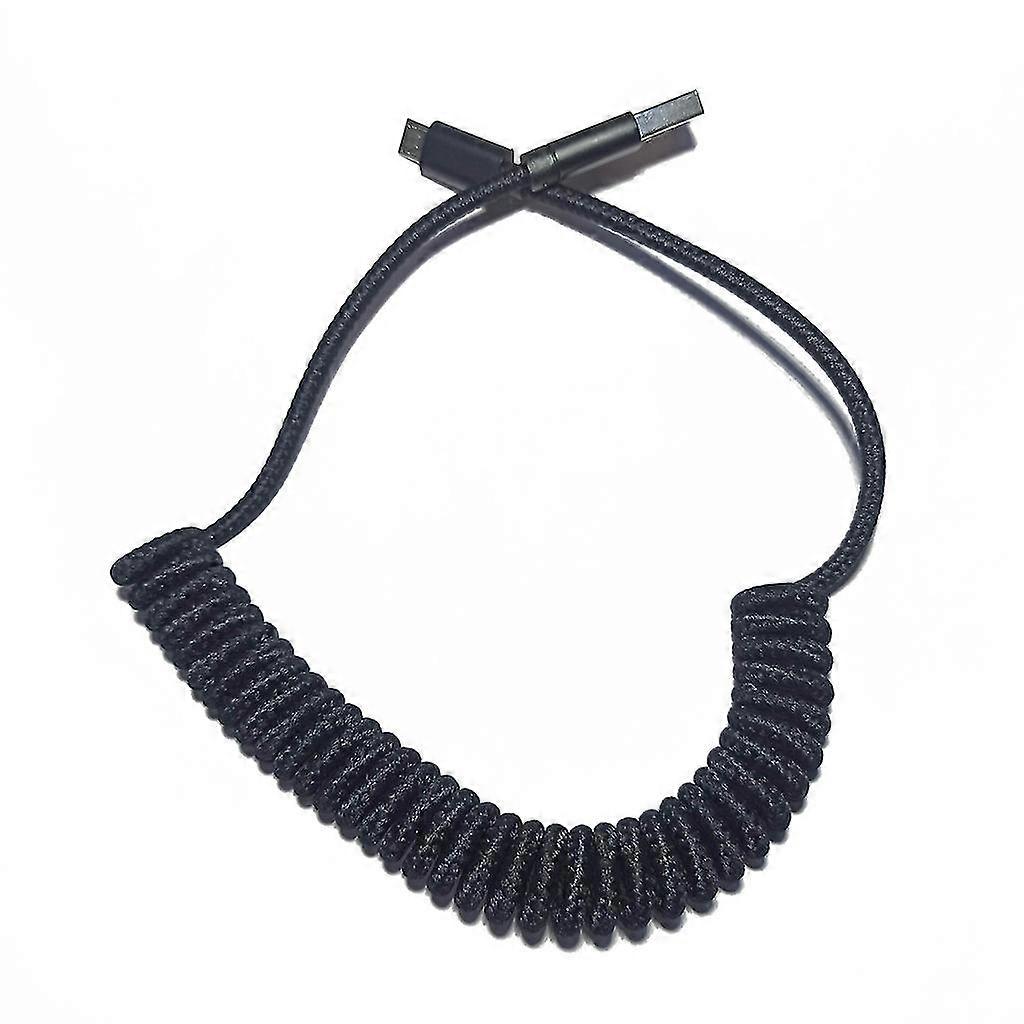 Type C Micro Coiled Cable Wire Mechanical Keyboard Gh60 Usb Cable Type-c Cable