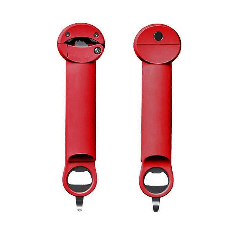 Adjustable stainless steel can opener