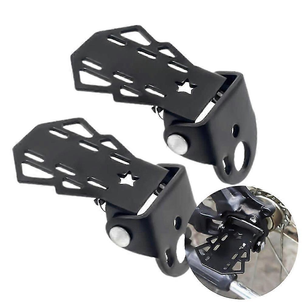 2 Pcs Bicycle Thickened Folding Pedals