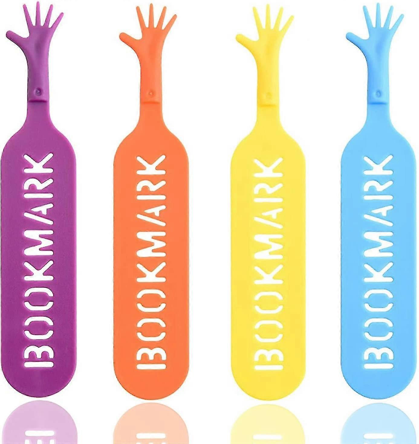 4pcs 3d Cartoon Bookmarks