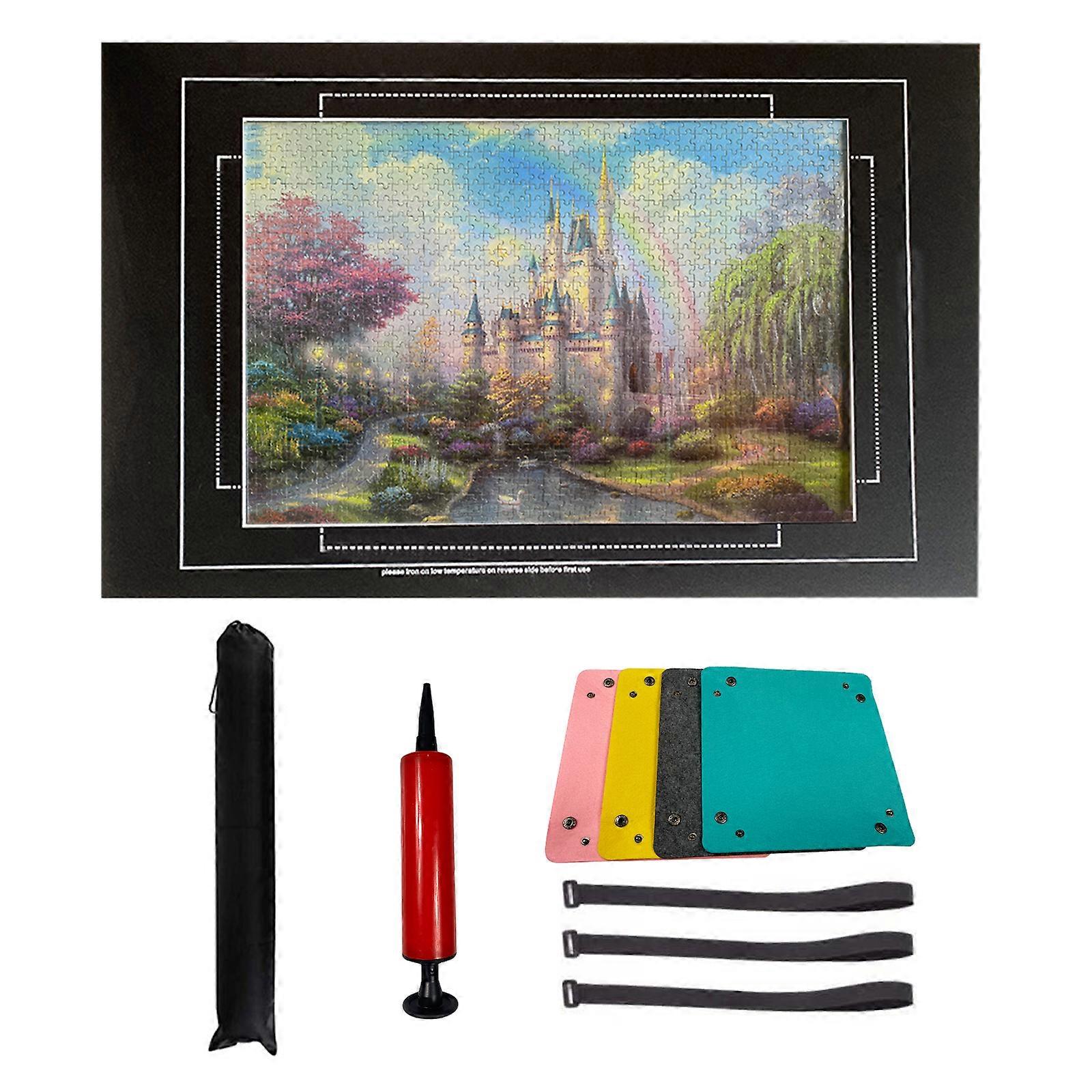 Storage Blanket Mat Small Rug Puzzle Clear Sheets For Adults Gifts Rolling Puzzles Carpet