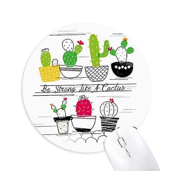 Sukkulenter Potted Kaktus Musematte