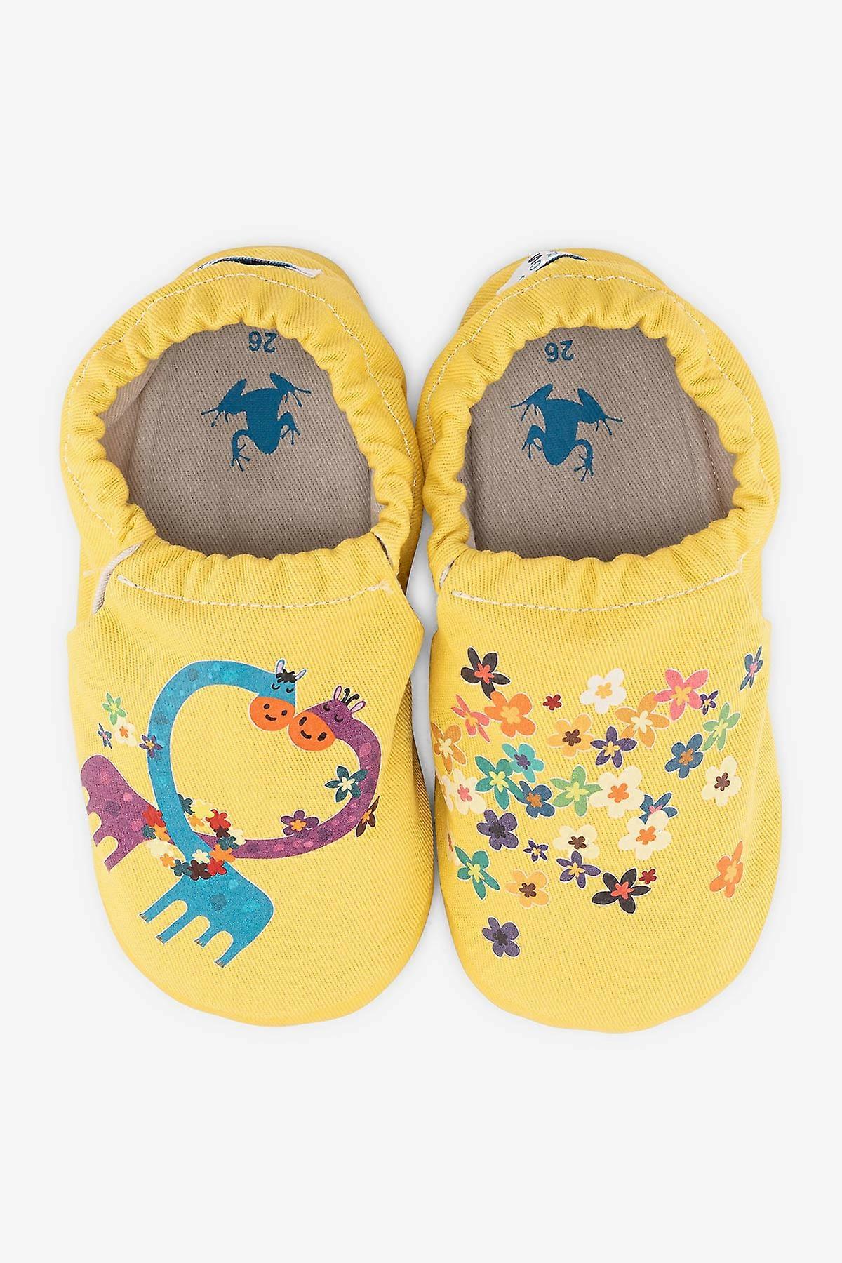 Lovely Hyper Beach Yellow Barefoot Smart Booties
