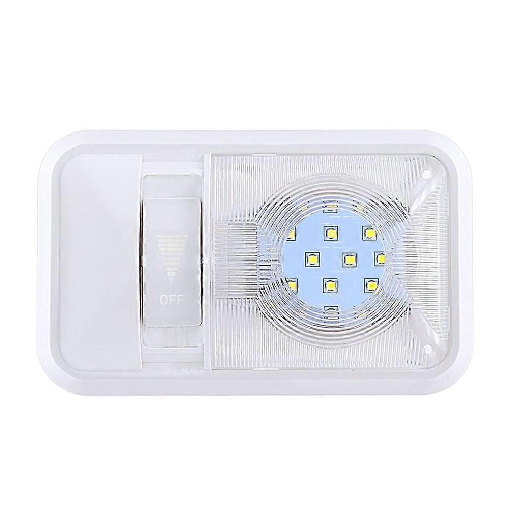 12V LED RV Lumières intérieures RV Plafonnier LED RV avec interrupteur pour voiture/remorques
