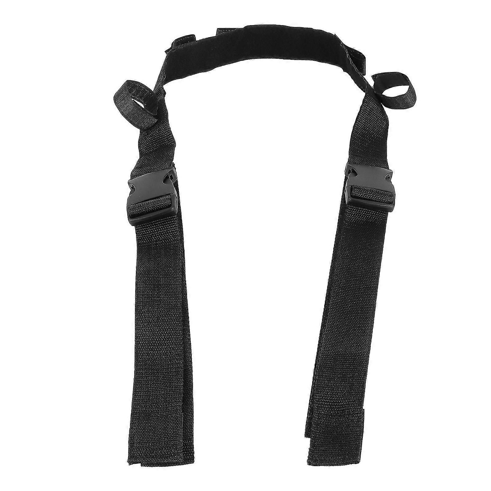 Portable Vehicle Fishing Rod Racks - Black Car Fishing Pole Carrier Holder with Fixed Strap Belt