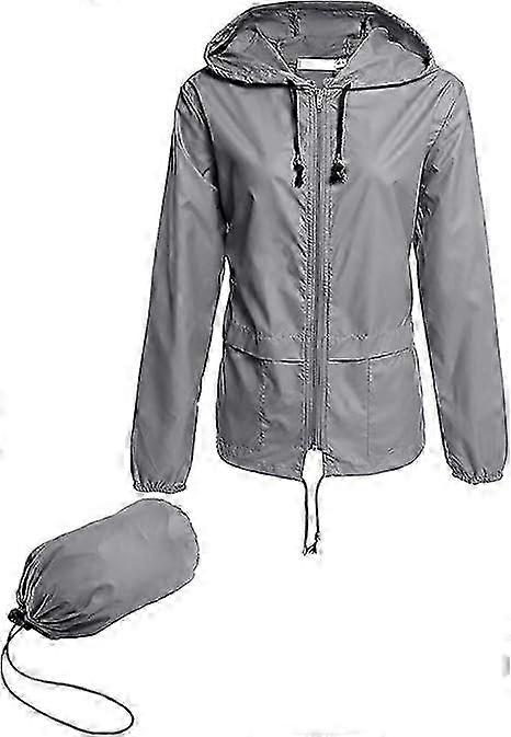 Women's Waterproof Jacket Raincoat Windproof