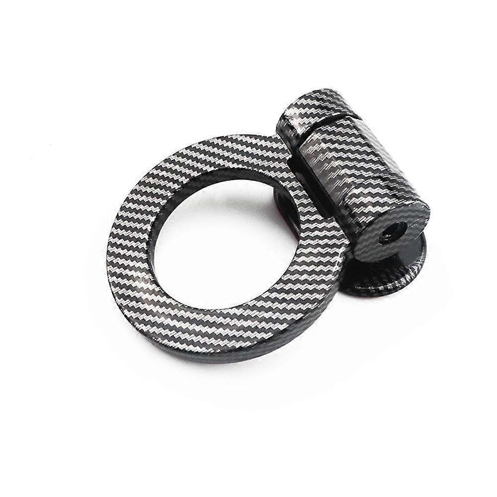 New Car Styling Trailer Hooks Sticker Decoration Car Auto Rear Front Trailer Simulation Racing Ring Vehicle Towing Hook