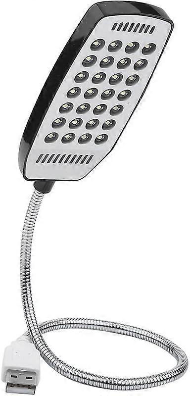 5V USB Laptop Lamp Mini Flexible Gooseneck Light 28 LED Light Source with Switch for Students Travelers Office Workers