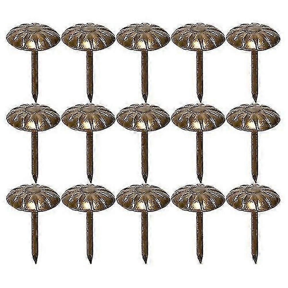 200pcs Polstring Tacks Vintage Diy Dekorative Tacks Møbler Polstring Pin