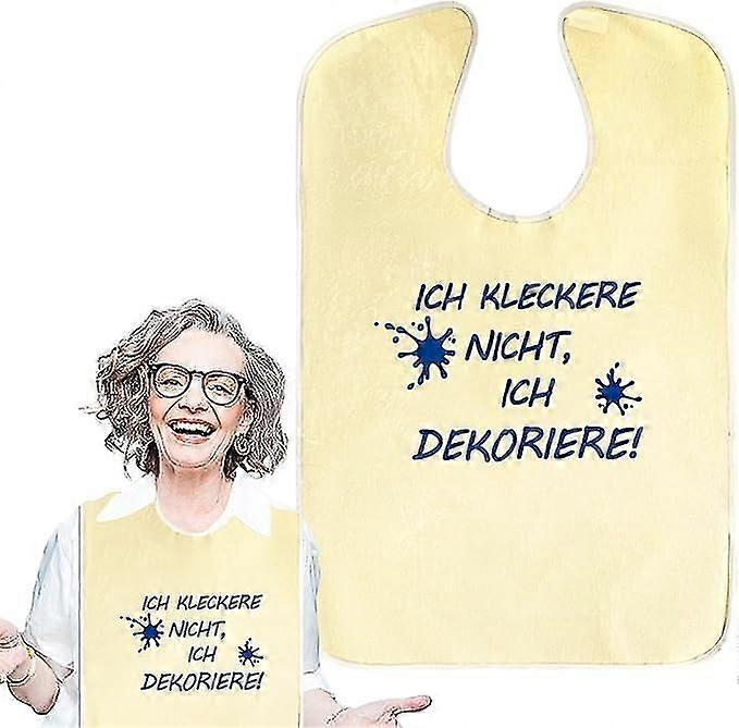 Adult Bibs, Food Bibs For Adults, Reusable Older Bibs, Funny Adult Bibs, Waterproof Bibs For Older Women And Men
