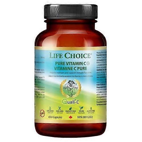 Life Choice Pure Vitamin C, 60 Veggie Caps