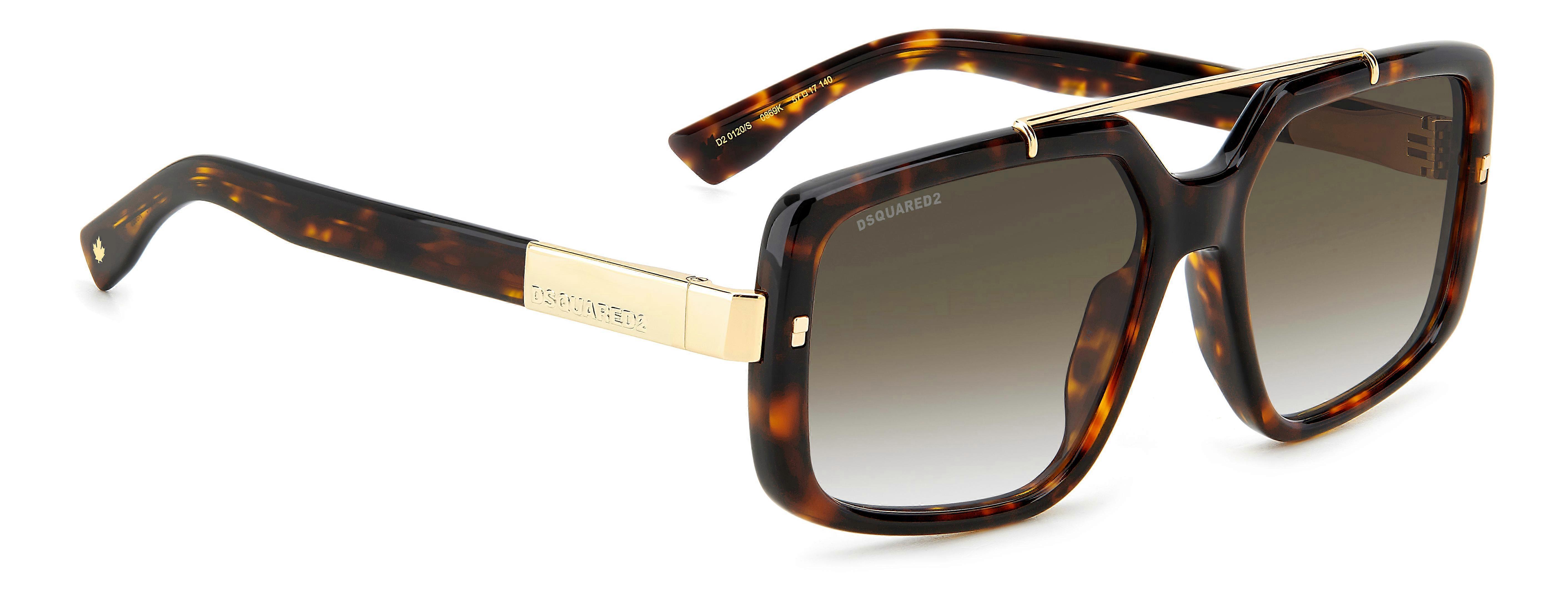 Sunglasses DSQUARED2 D2 0120/S 086 HAVANA 57/17/140 MAN