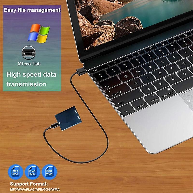 مسجل صوت هاتف تناظري صغير ، مسجل خط أرضي مع بطاقة SD سعة 32 جيجابايت صندوق تسجيل صغير Mini R