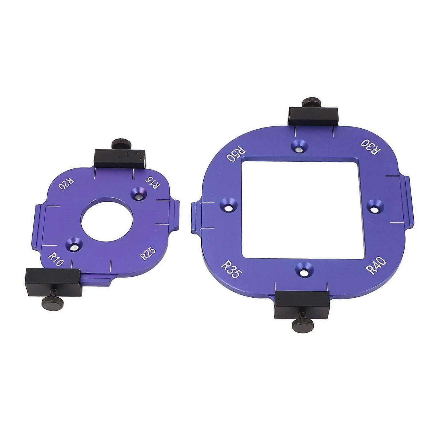 corner template set router corner jig Corner Template Set with 2 Milling Bits