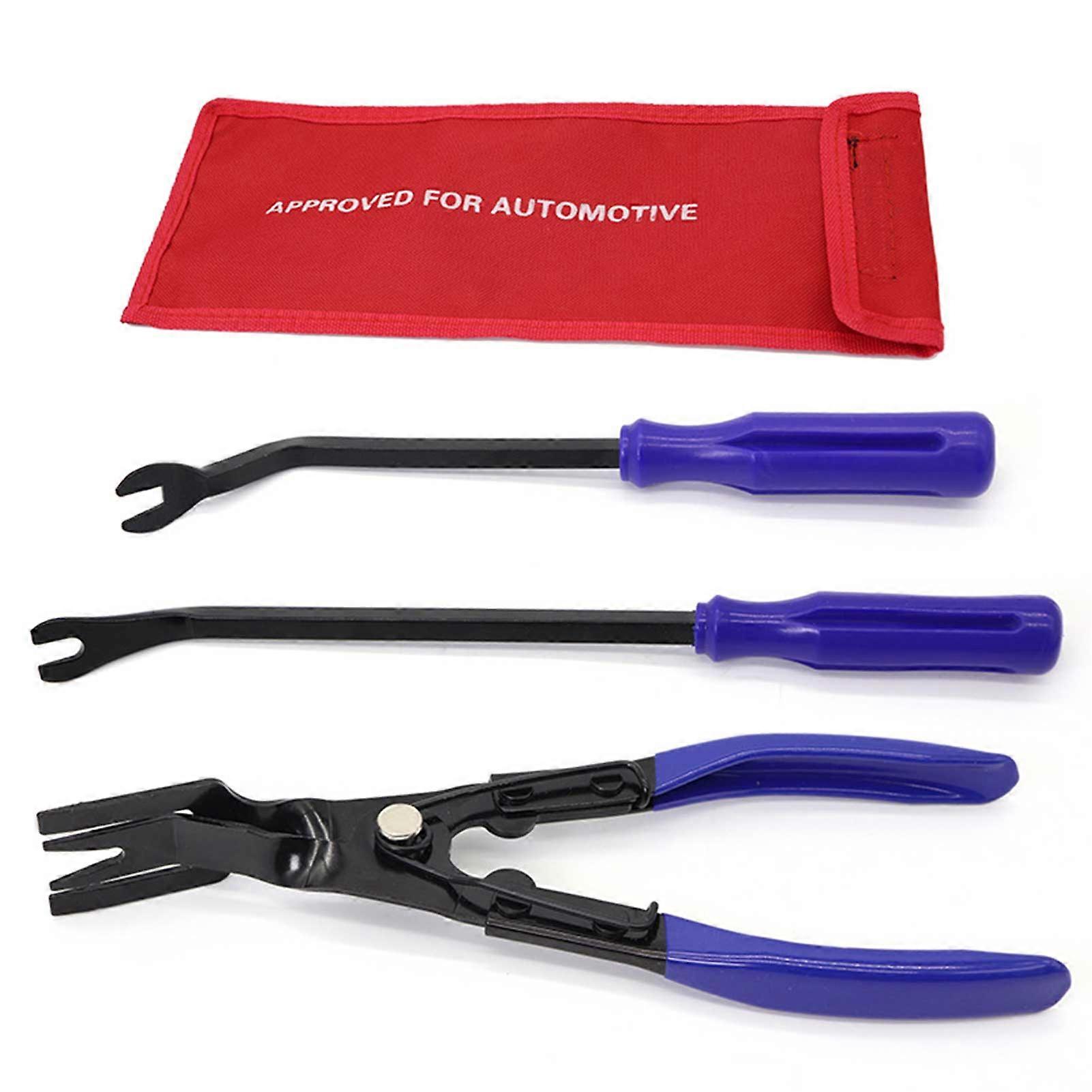 Car Clip Trim Removal Plier Kit Lightweight Rivet Clip Fastener Remover Auto Repair Tool for Vehicle Maintenance