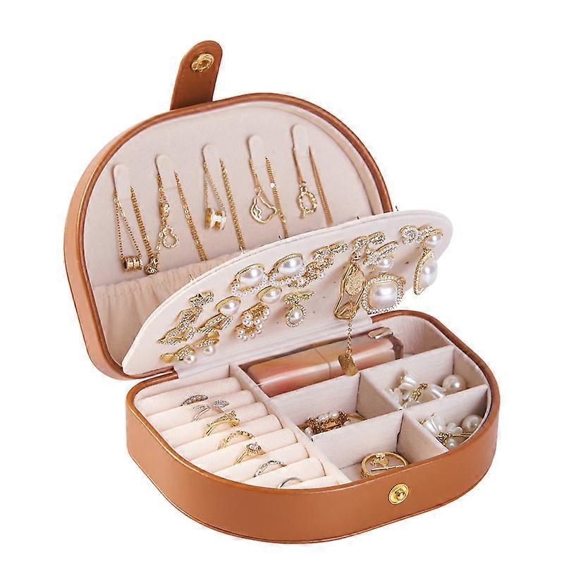 Jewelry Storage Box with Compartment Design for Organizing and Protecting Necklaces, Rings, and Earrings, Durable Material