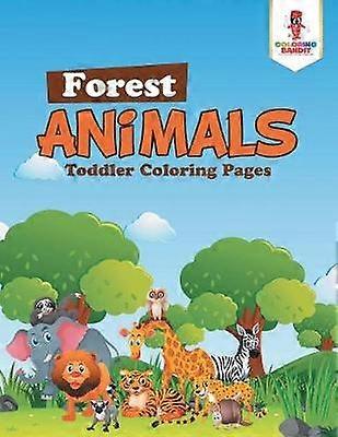 Forest Animals  Toddler Coloring Pages