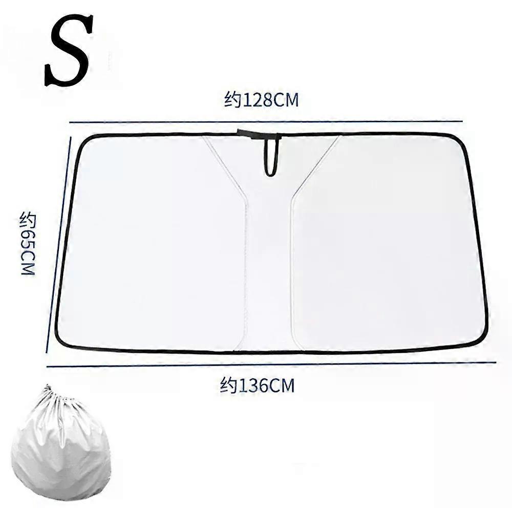 Car Windshield Sun Shade Blocks UV Ray Reflector Auto Window Sun Shade Visor Shield Cover Protector Foldable Parasol