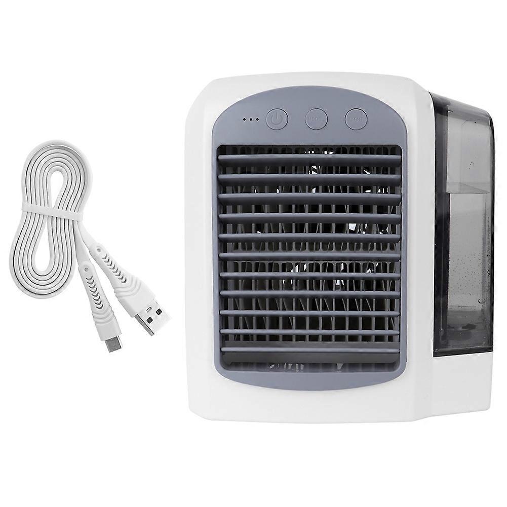 Portable Water-Cooled Air Conditioner, USB Charging Cooling Fan
