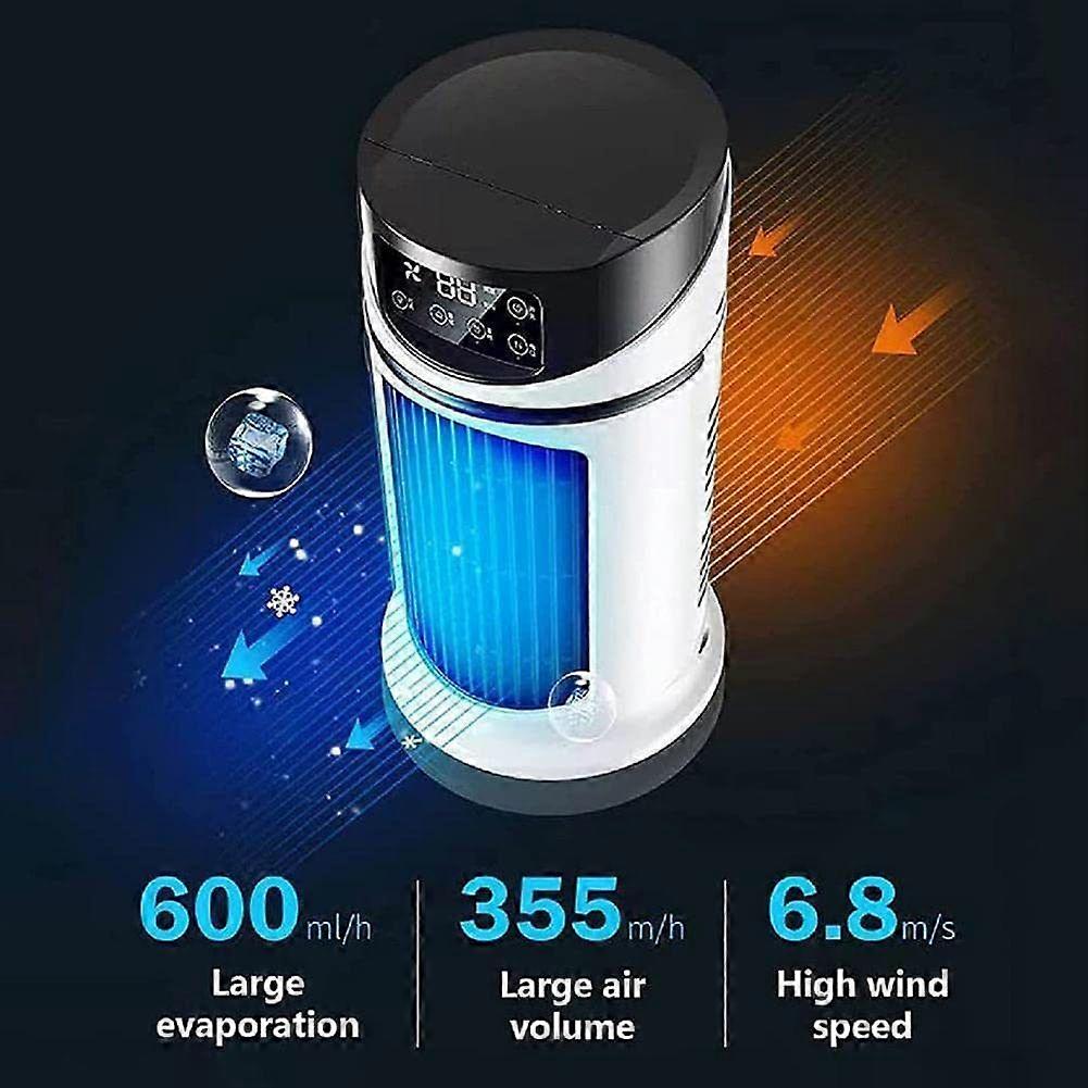 3-in-1 Portable Air Cooler & Humidifier for Small Rooms and Dorms