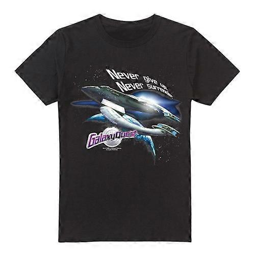 Galaxy Quest Mens Never Surrender T-Shirt