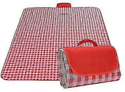 Waterproof Picnic Blankets Extra Large 80"x80" - Machine Washable Outdoor Blanket Beach Blanket