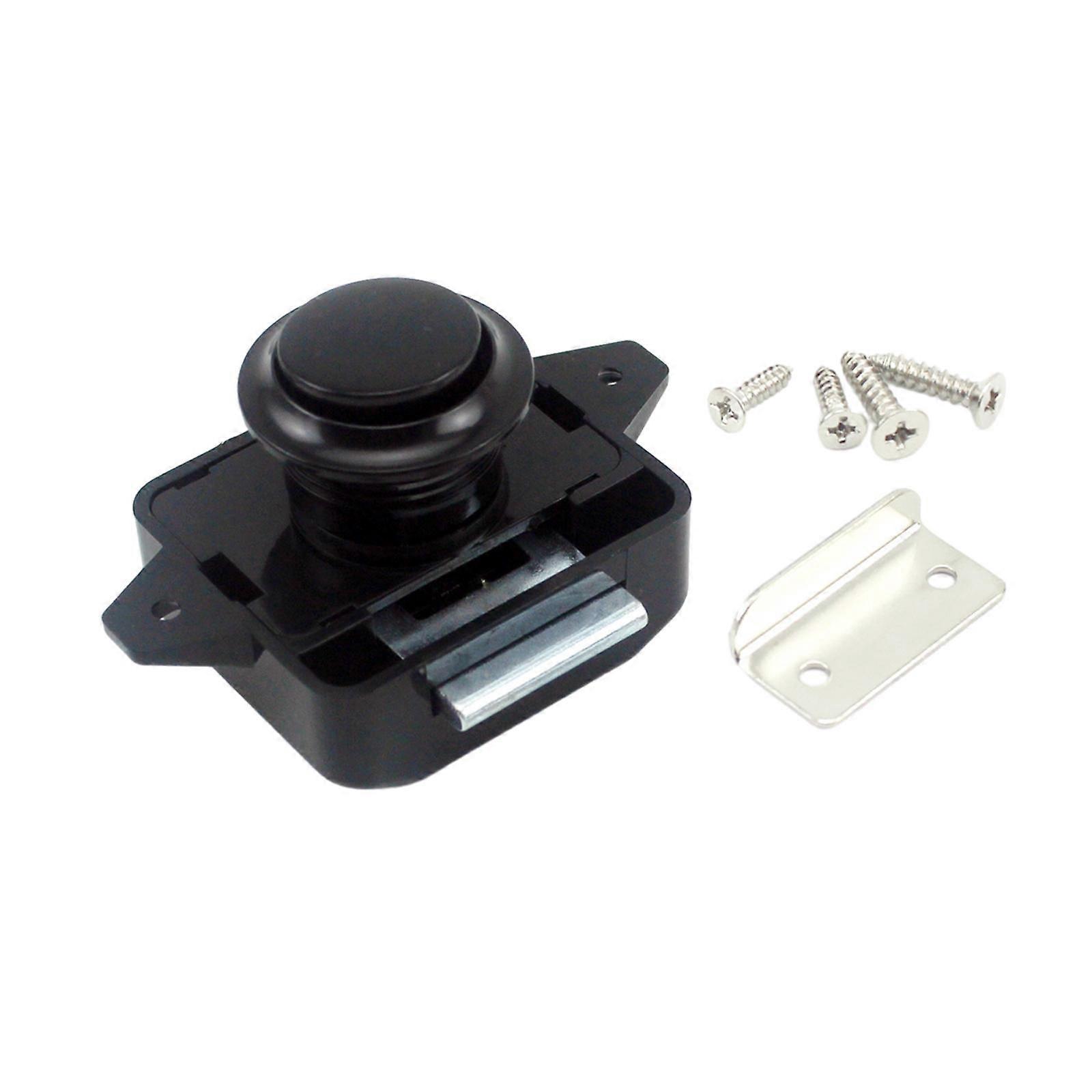 Push Button Latch Lock, Cabinet Lock Accessories, Professional, Keyless Drawer