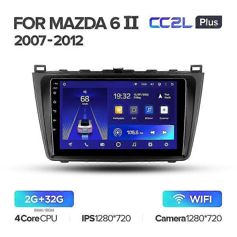 Cc2l Cc2 Plus For Mazda 6  Gh 2007 - 2012 Car Radio Multimedia Video Player Navigation Gps Android No 2din 2 Din Dvd