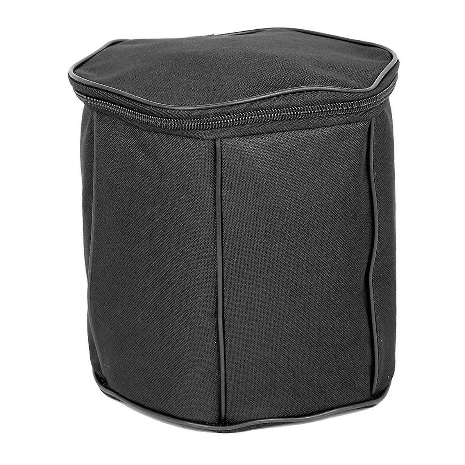 أكسفورد قماش كونسرتينا حقيبة حفلة حقيبة حمل سميكة مبطن أسود للمبتدئين