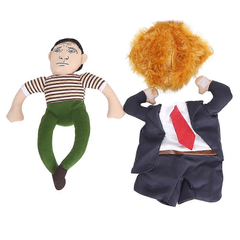 布搞笑总统携带娃娃宠物服装万圣节派对角色扮演服装装扮狗猫