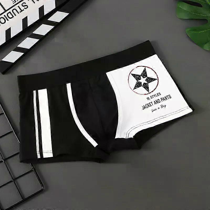 Exiliens Brand New Star Cotton Breathable Boxer Men Underwear Soft Bermuda Ropa Interior Mens Boxers Calzoncillos Man Size M-3Xl