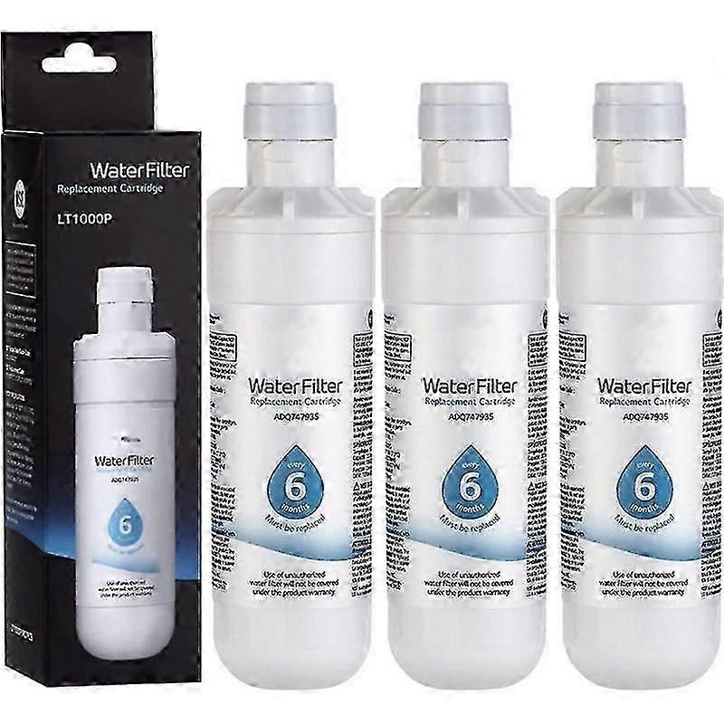3pcs Lg Lt1000p Adq747935 φίλτρο νερού ψυγείου