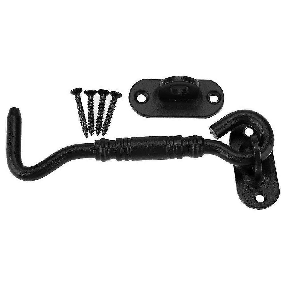 Rustfrit stål stalddørlås med skruer