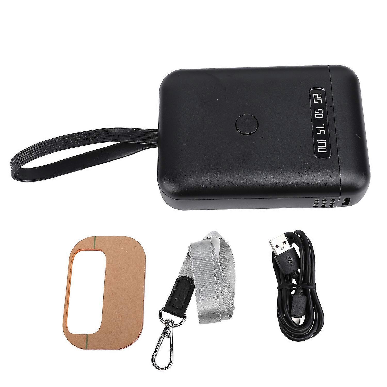 405nm LED UV Hair Extension Light Handheld UV Glue Curing Lamp 5000mAh Battery Rechargeable Hair Ext