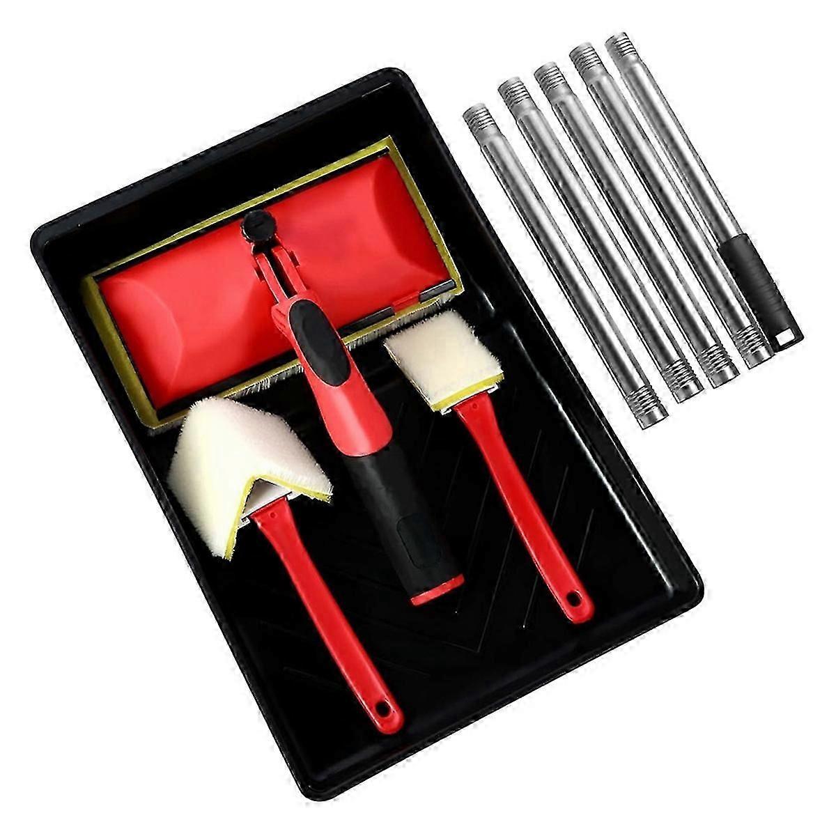 Σφουγγάρι βαφής 7 ιντσών για γωνιακούς τοίχους και οροφές, σετ διακοσμητικών σφουγγαριών βαφής για γωνιακές άκρες τοίχου