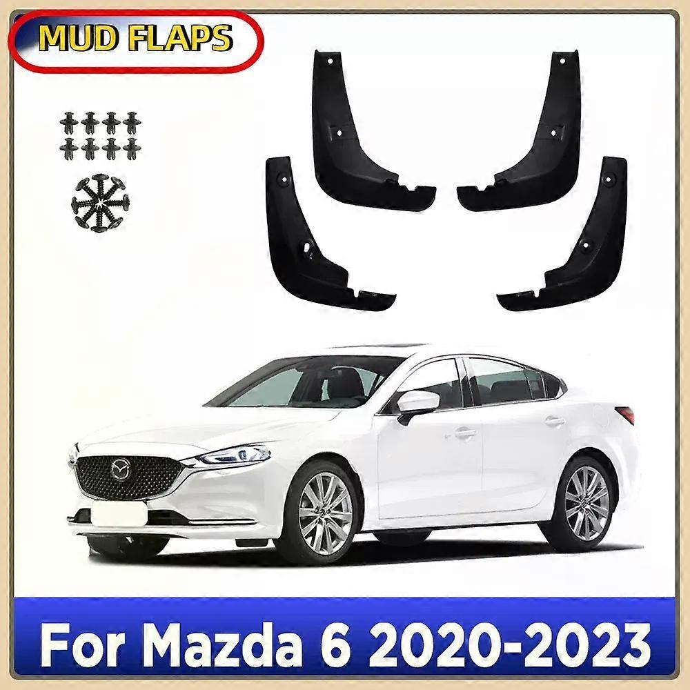 Applies to For MAZDA 6 2020 2021 2022 2023 Mud Flaps Splash Guard Mudguards MudFlaps Front Rear Fender Auto Styline Car Accessories