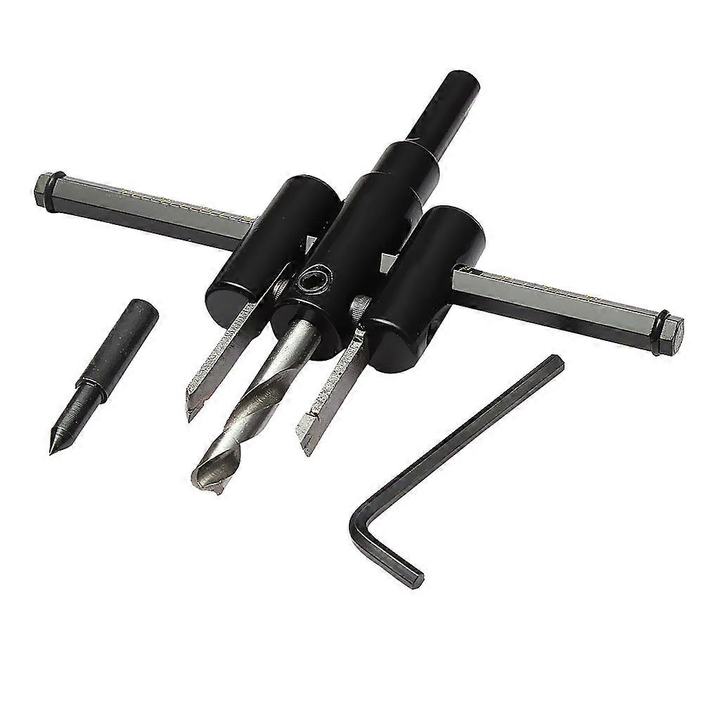 Adjustable metal Circle Cutter Kit Drill Bit DIY Tool 120mm/200mm/300mm