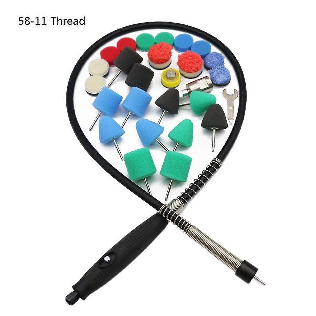 Polering Svamper Pad Rengjøring DekkHjul Sjefer Kjegle-form Hjulnav Polisher