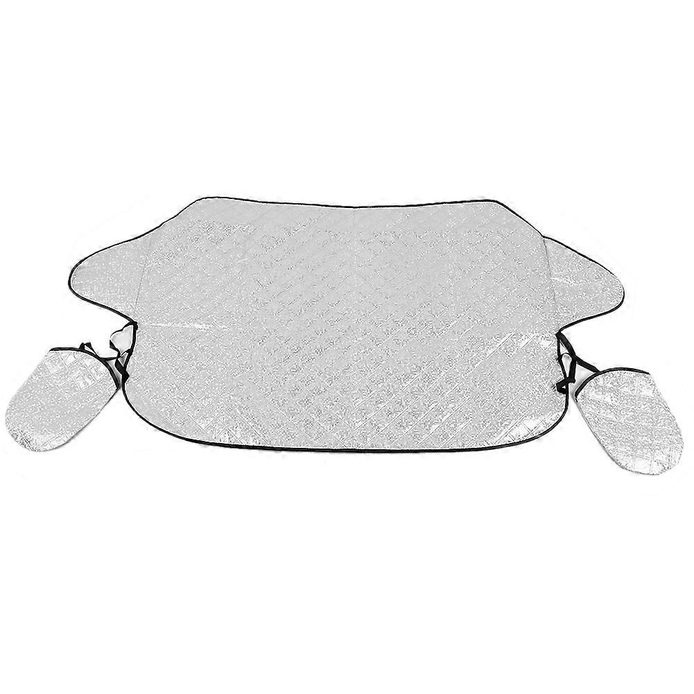 Car Front Windshield Snow Cover Sun Block Shade Visor Protector Accessory