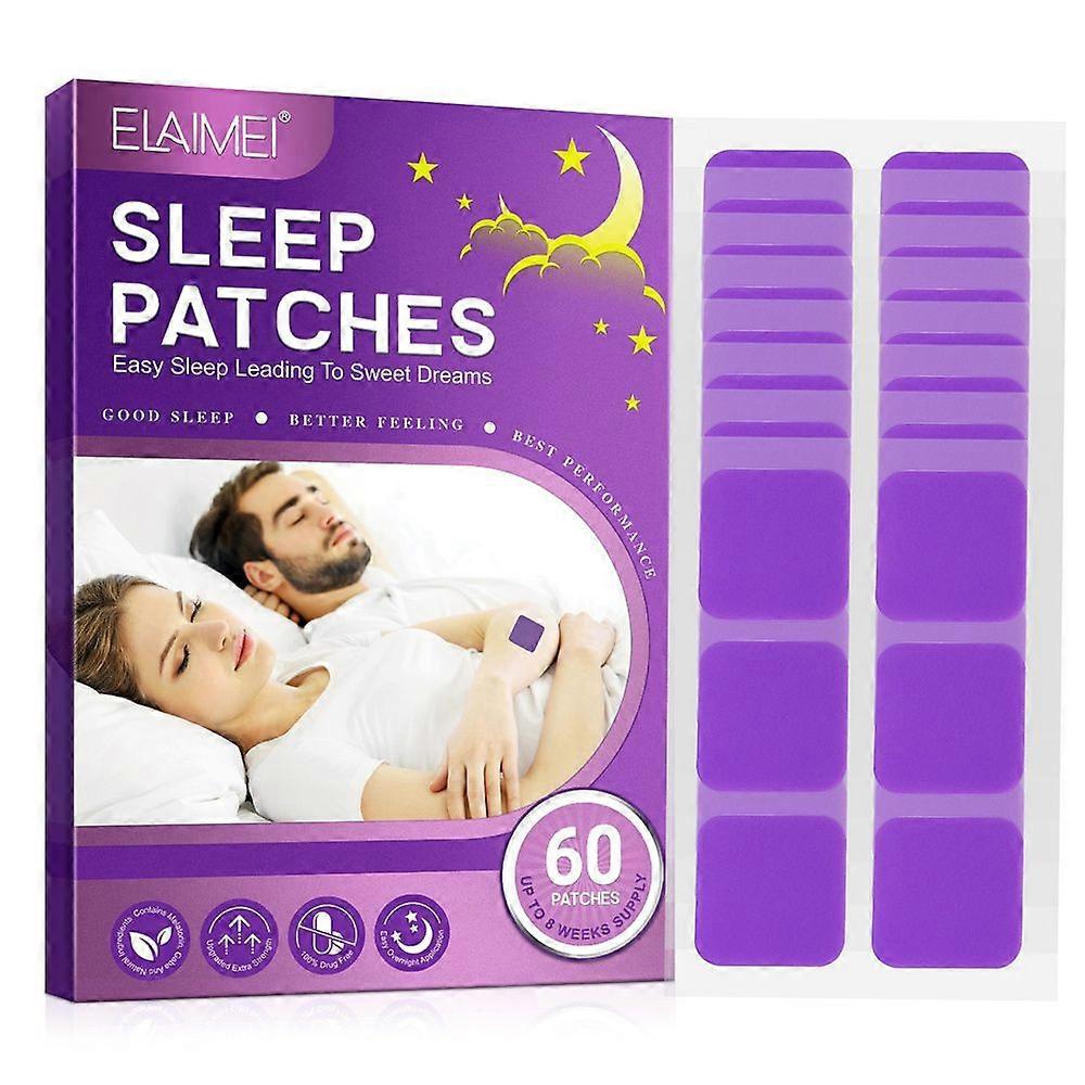 60片男女睡眠辅助贴片全天然深度睡眠贴片