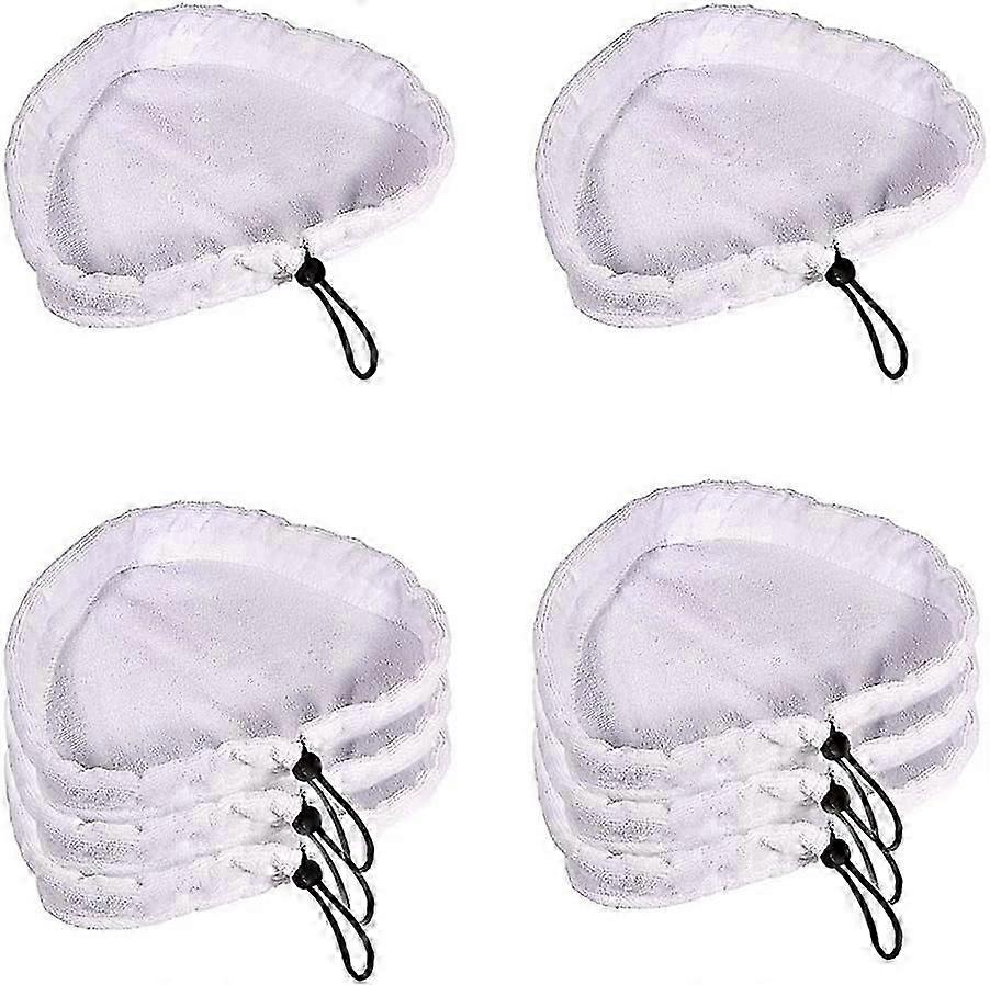 スチームモップ8ピースマイクロファイバークロスマイクロファイバースチームクリーニングパッドウォッシャブルモップ交換部品