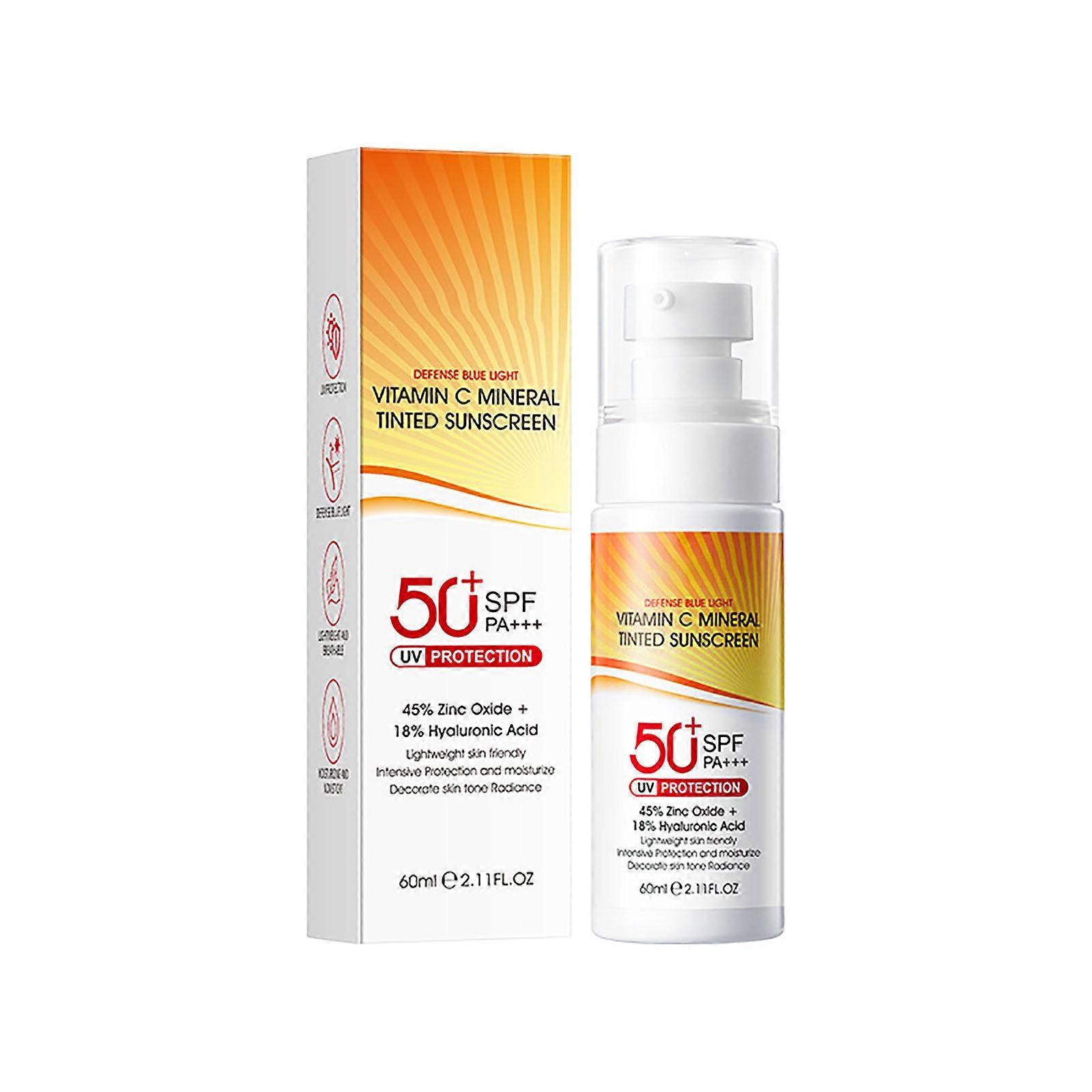 Sun Protection And Isolation Cream Protection Non-greasy And Concealing Sunscreen 60g