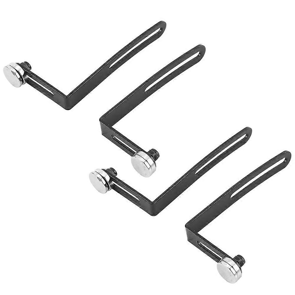 4Pcs Car Shell Body Mount L Bracket With Magnet for Axial SCX10 1/10 Scale RC Crawler