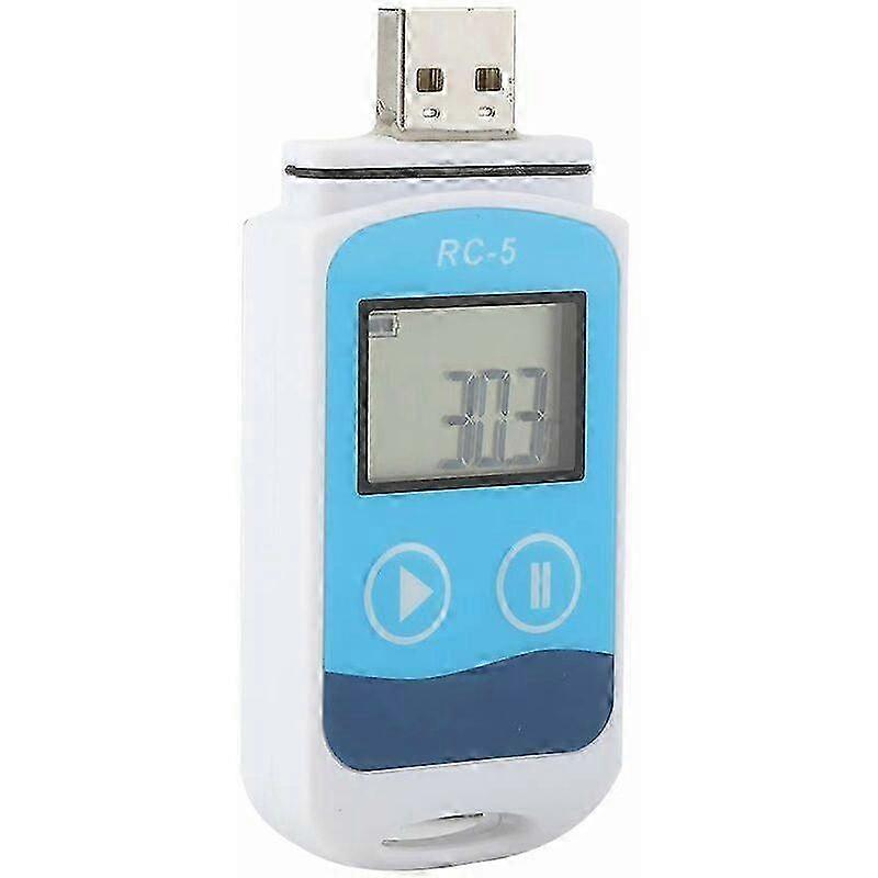 LCD Display-Featured USB Temperature Logger